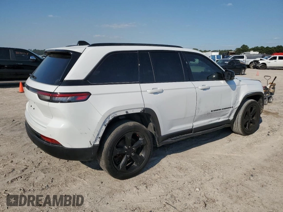2022 Jeep Grand Cherokee Altitude с VIN 1C4RJGAGXN8586563, выставлен на аукционе Copart как лот 72616844 с пробегом 33 393 миль миль и Списание • Salvage title. История ставок и продаж доступна на DreamBid. Изображение 3.