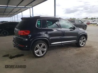 2015 Volkswagen Tiguan R-Line with VIN WVGAV7AX3FW064500, listed as a Copart auction lot 54745215 with 103,406 mi miles and Salvage Title. Bid and sale history available at DreamBid. Image 3.