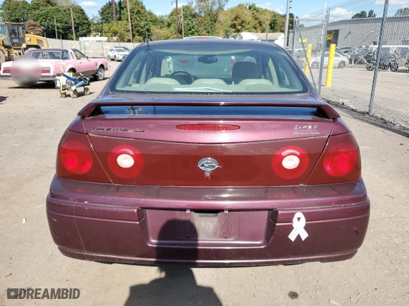 2004 Chevrolet Impala LS with VIN 2G1WH52K749160573, listed as a Copart auction lot 75105864 with 86,165 mi miles and Clean Title. Bid and sale history available at carsss.com. Image 6.