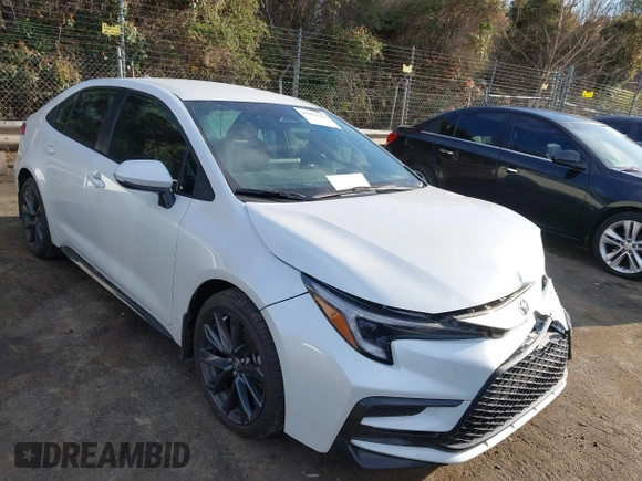 2024 Toyota Corolla SE with VIN 5YFS4MCE3RP216696, listed as a IAAI auction lot 41833182 with 7,738 mi miles and . Bid and sale history available at DreamBid. Image 1.