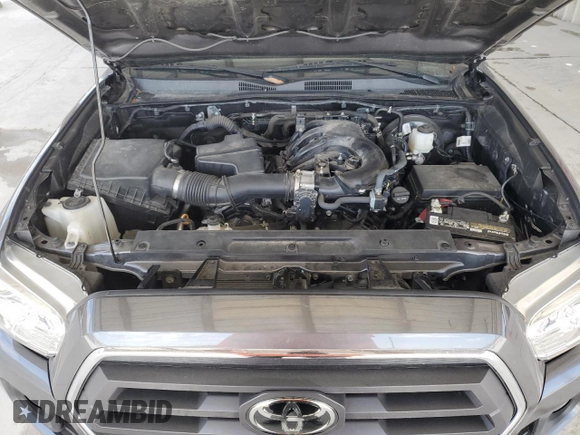 2021 Toyota Tacoma 4WD SR with VIN 3TYCZ5AN3MT028022, listed as a Copart auction lot 54816665 with 36,204 mi miles and Salvage Title. Bid and sale history available at carsss.com. Image 11.