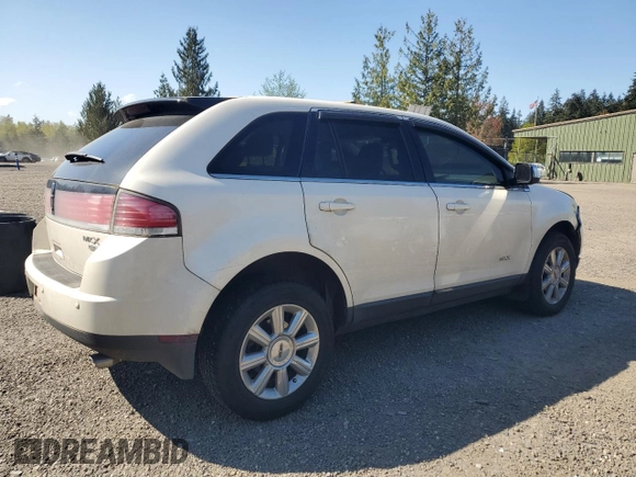 2007 Lincoln MKX with VIN 2LMDU88C07BJ33997, listed as a Copart auction lot 52804185 with 151,032 mi miles and Salvage title. Bid and sale history available at DreamBid. Image 3.
