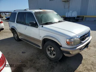 1998 Ford Explorer XLT with VIN 1FMZU32P7WZC30996, listed as a Copart auction lot 55173285 with 154,893 mi miles and Salvage title. Bid and sale history available at DreamBid. Image 4.