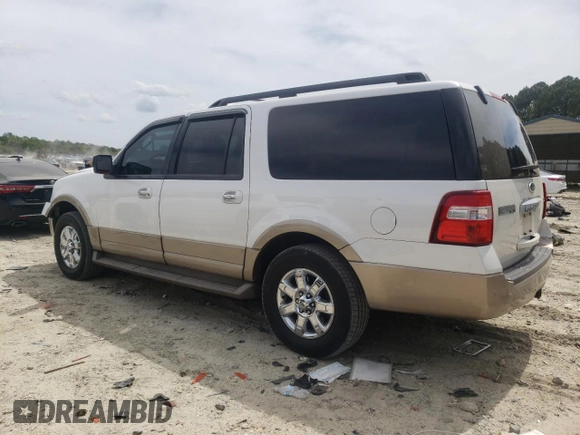 2012 Ford Expedition Max King Ranch with VIN 1FMJK1J56CEF12413, listed as a Copart auction lot 54669825 with 236,850 mi miles and Salvage title. Bid and sale history available at DreamBid. Image 2.