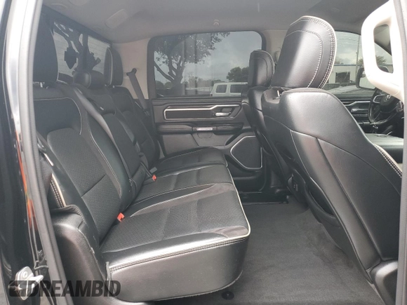 2022 Ram 1500 Laramie with VIN 1C6SRFJT4NN300006, listed as a Copart auction lot 54976775 with 61,436 mi miles and Salvage title. Bid and sale history available at DreamBid. Image 10.