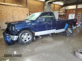 2006 Ford F-150 XL with VIN 1FTRF14W66NA76621, listed as a Copart auction lot 86448074 with 0 mi miles and Salvage Title. Bid and sale history available at carsss.com. Image 1.
