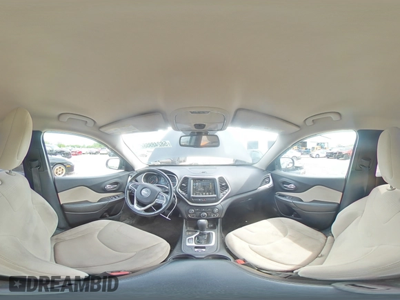 2017 Jeep Cherokee Latitude z VIN 1C4PJLCB9HW540899, wystawiony jako Copart lot #58248955 z przebiegiem 131 871 mil mil oraz Szkoda całkowita • Salvage title. Historia ofert i sprzedaży dostępna na DreamBid. Obrazek 16.