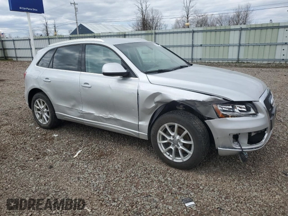 2012 Audi Q5 Premium with VIN WA1CFAFP1CA116306, listed as a Copart auction lot 53189945 with 138,420 mi miles and Salvage title. Bid and sale history available at DreamBid. Image 4.