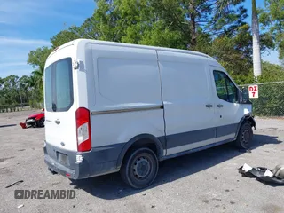 2015 Ford Transit Cargo with VIN 1FTNR1CM2FKB24963, listed as a IAAI auction lot 41455934 with 220,106 mi miles. Bid and sale history available at carsss.com. Image 4.