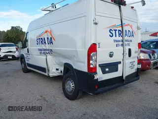 2024 Ram ProMaster Cargo Tradesman with VIN 3C6LRVDG6RE108030, listed as a IAAI auction lot 41319552 with 10,337 mi miles and . Bid and sale history available at DreamBid. Image 3.