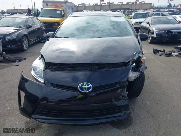 2012 Toyota Prius One with VIN JTDKN3DU1C5465757, listed as a IAAI auction lot 41467815 with NaN miles. Bid and sale history available at carsss.com. Image 12.
