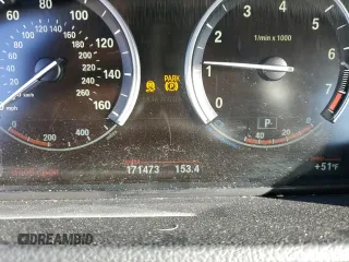 2014 BMW 5 Series GT 535i xDrive with VIN WBA5M4C50ED183924, listed as a Copart auction lot 73438384 with 171,473 mi miles and Salvage Title. Bid and sale history available at carsss.com. Image 9.