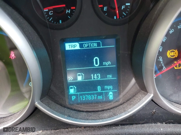 2013 Chevrolet Cruze LS with VIN 1G1PA5SH3D7246624, listed as a IAAI auction lot 41872689 with 137,837 mi miles. Bid and sale history available at carsss.com. Image 7.