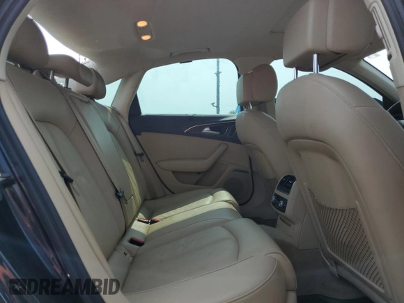 2015 Audi A6 Premium Plus with VIN WAUGFAFC4FN002525, listed as a Copart auction lot 60429015 with 73,835 mi miles and Salvage title. Bid and sale history available at DreamBid. Image 10.