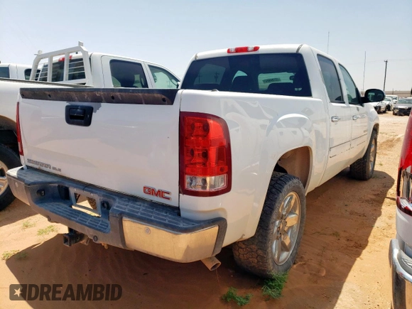 2012 GMC Sierra 1500 SLE with VIN 3GTP1VE07CG273244, listed as a Copart auction lot 59572725 with 206,270 mi miles and Clean title. Bid and sale history available at DreamBid. Image 3.