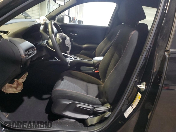 2023 Honda HR-V Sport with VIN 3CZRZ2H58PM703145, listed as a Copart auction lot 60353815 with 33,733 mi miles and Salvage title. Bid and sale history available at DreamBid. Image 7.