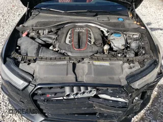 2017 Audi S6 Prestige with VIN WAUHFAFC2HN101383, listed as a Copart auction lot 80507994 with 40,460 mi miles and Salvage Title. Bid and sale history available at carsss.com. Image 12.
