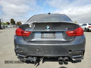 2015 BMW M4 with VIN WBS3R9C5XFF708690, listed as a Copart auction lot 54951254 with 42,105 mi miles and Salvage Title. Bid and sale history available at carsss.com. Image 6.