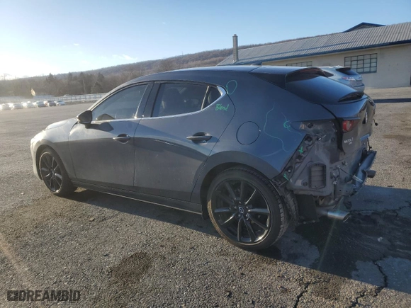 2020 Mazda Mazda3 Hatchback Premium Package with VIN JM1BPBNM3L1156365, listed as a Copart auction lot 46213475 with 70,625 mi miles and Salvage Title. Bid and sale history available at carsss.com. Image 2.