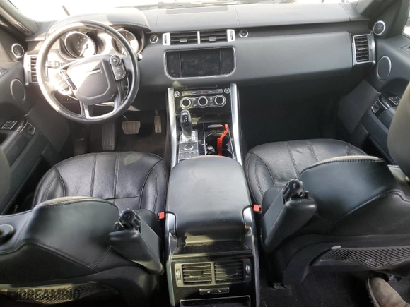 2016 Land Rover Range Rover Sport V6 HSE with VIN SALWR2VF6GA558716, listed as a Copart auction lot 53203185 with 89,205 mi miles and Clean Title. Bid and sale history available at carsss.com. Image 8.
