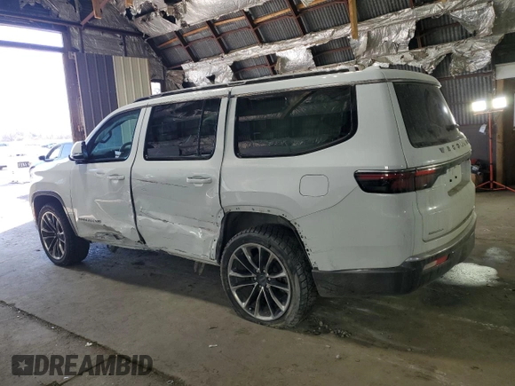 2022 Jeep Wagoneer Series II z VIN 1C4SJVBT9NS160495, wystawiony jako Copart lot #49109865 z przebiegiem 37 518 mil mil oraz Szkoda całkowita • Salvage title. Historia ofert i sprzedaży dostępna na DreamBid. Obrazek 2.