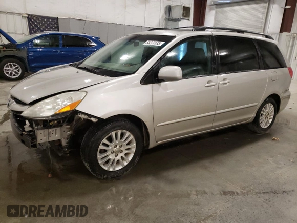 2009 Toyota Sienna XLE with VIN 5TDZK22C19S277996, listed as a Copart auction lot 53279135 with 213,763 mi miles and Salvage Title. Bid and sale history available at DreamBid. Image 1.