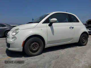 2013 FIAT 500 Pop with VIN 3C3CFFAR6DT740922, listed as a Copart auction lot 62381935 with 248,261 mi miles and Salvage title. Bid and sale history available at DreamBid. Image 1.