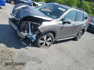 2020 Subaru Forester Touring with VIN JF2SKAXC4LH415130, listed as a Copart auction lot 59637265 with 20,755 mi miles and Salvage title. Bid and sale history available at DreamBid. Image 1.