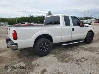 2012 Ford F-250 XL with VIN 1FT7X2A61CEC15533, listed as a Copart auction lot 57883444 with 195,030 mi miles and Salvage title. Bid and sale history available at DreamBid. Image 3.