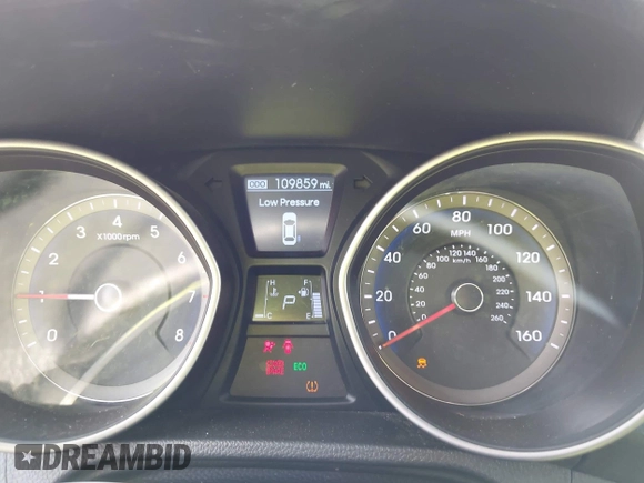 2016 Hyundai Elantra with VIN KMHD35LH5GU263056, listed as a IAAI auction lot 42322807 with 109,859 mi miles and . Bid and sale history available at DreamBid. Image 7.