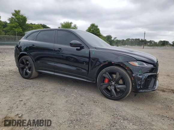 2024 Jaguar F-Pace SVR с VIN SADCZ2EE5RA737077, выставлен на аукционе Copart как лот 65398014 с пробегом 6 184 миль миль и Списание • Salvage title. История ставок и продаж доступна на DreamBid. Изображение 4.