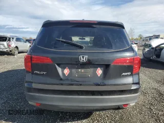 2017 Honda Pilot EX-L with VIN 5FNYF6H50HB083916, listed as a Copart auction lot 50624765 with 145,982 mi miles and Salvage Title. Bid and sale history available at DreamBid. Image 6.
