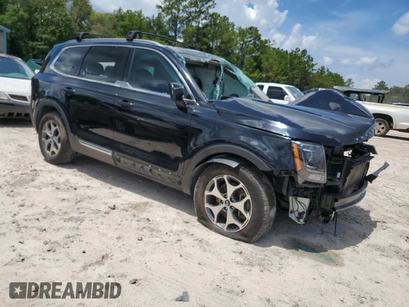 2020 Kia Telluride EX with VIN 5XYP3DHC8LG026310, listed as a Copart auction lot 61509905 with Not provided miles and Non repairable. Bid and sale history available at DreamBid. Image 4.