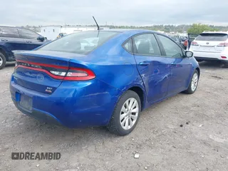 2014 Dodge Dart SXT with VIN 1C3CDFBB4ED851595, listed as a IAAI auction lot 42079628 with 121,986 mi miles. Bid and sale history available at carsss.com. Image 4.