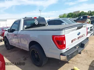 2023 Ford F-150 XL with VIN 1FTMF1C53PKF34184, listed as a IAAI auction lot 42242703 with 27,312 mi miles and . Bid and sale history available at DreamBid. Image 15.