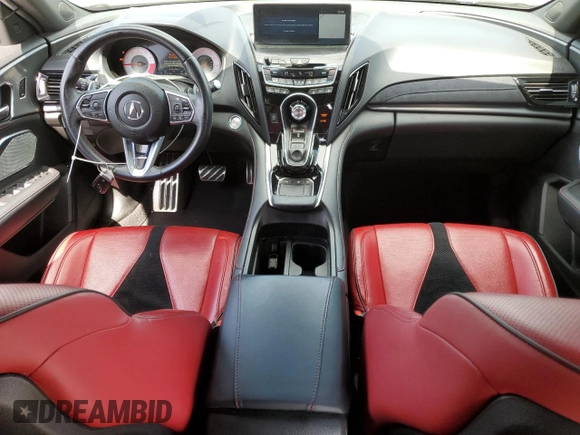 2019 Acura RDX w/A-Spec Pkg with VIN 5J8TC2H64KL014320, listed as a Copart auction lot 53354005 with 71,652 mi miles and Salvage Title. Bid and sale history available at DreamBid. Image 8.
