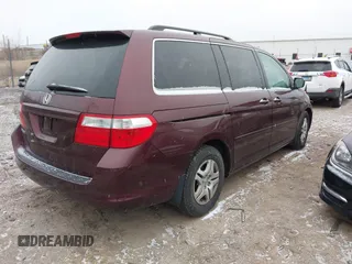 2007 Honda Odyssey EX-L with VIN 5FNRL38657B449372, listed as a IAAI auction lot 41508969 with 149,740 mi miles. Bid and sale history available at carsss.com. Image 4.