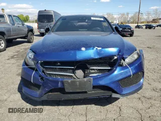2017 Mercedes-Benz C 300 with VIN 55SWF4JB8HU207280, listed as a Copart auction lot 47093405 with 120,757 mi miles and Clean Title. Bid and sale history available at DreamBid. Image 5.