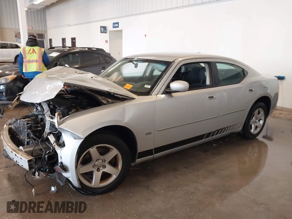 2010 Dodge Charger SXT with VIN 2B3CA3CV1AH291075, listed as a IAAI auction lot 41576216 with 144,602 mi miles. Bid and sale history available at carsss.com. Image 14.