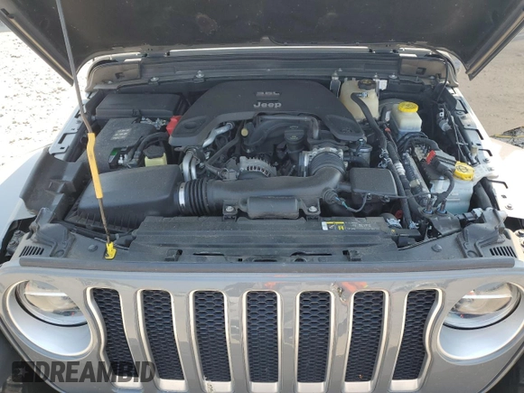 2018 Jeep Wrangler Unlimited Sahara with VIN 1C4HJXEG4JW241511, listed as a Copart auction lot 59003215 with 61,442 mi miles and Clean title. Bid and sale history available at DreamBid. Image 11.