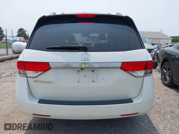 2014 Honda Odyssey EX-L with VIN 5FNRL5H62EB109573, listed as a IAAI auction lot 42387637 with 208,061 mi miles and . Bid and sale history available at DreamBid. Image 16.