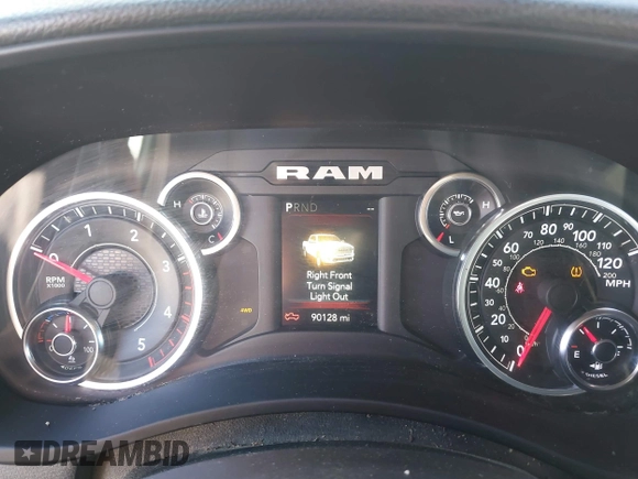 2022 Ram 2500 Tradesman with VIN 3C6UR5CL6NG224328, listed as a IAAI auction lot 41724469 with 90,128 mi miles. Bid and sale history available at carsss.com. Image 7.