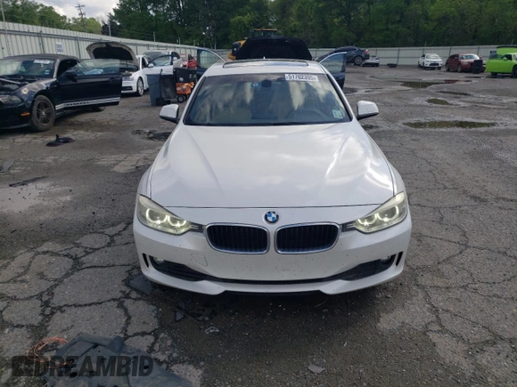 2014 BMW 3 Series 320i with VIN WBA3B1G54ENS79183, listed as a Copart auction lot 51702395 with 134,948 mi miles and Salvage Title. Bid and sale history available at carsss.com. Image 5.