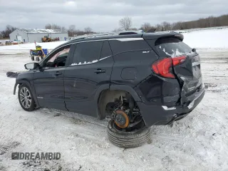 2018 GMC Terrain SLT with VIN 3GKALVEX3JL217694, listed as a Copart auction lot 87689185 with 76,081 mi miles and Salvage Title. Bid and sale history available at carsss.com. Image 2.