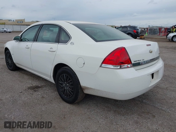2008 Chevrolet Impala LS with VIN 2G1WB55KX89198611, listed as a IAAI auction lot 41882505 with 212,782 mi miles and . Bid and sale history available at DreamBid. Image 3.