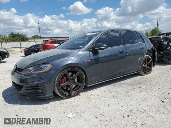 2018 Volkswagen Golf GTI S with VIN 3VW447AU2JM295209, listed as a Copart auction lot 69427114 with 85,135 mi miles and Salvage Title. Bid and sale history available at carsss.com. Image 1.