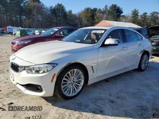 2015 BMW 4 Series 428i with VIN WBA4A5C53FD410289, listed as a Copart auction lot 84504154 with 85,232 mi miles and Salvage Title. Bid and sale history available at carsss.com. Image 1.
