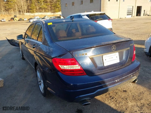 2013 Mercedes-Benz C-Class C 300 Sport with VIN WDDGF8AB4DA803007, listed as a IAAI auction lot 41750945 with 161,677 mi miles. Bid and sale history available at carsss.com. Image 3.