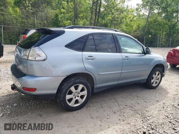 2007 Lexus RX 350 z VIN 2T2HK31U27C010010, wystawiony jako Copart lot #58395675 z przebiegiem 229 067 mil mil oraz Czysty tytuł • Clean title. Historia ofert i sprzedaży dostępna na DreamBid. Obrazek 3.