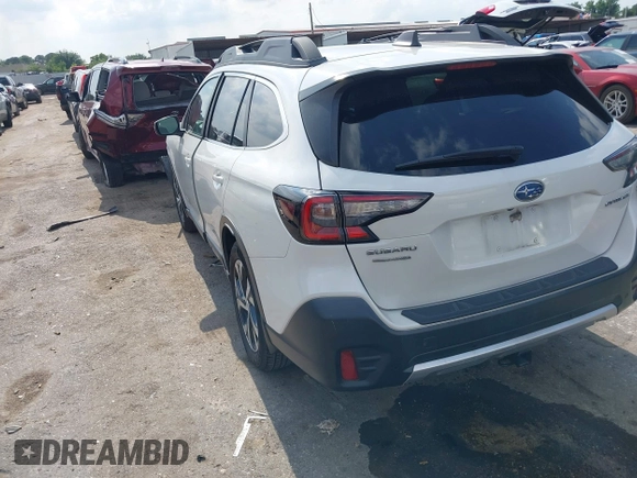 2020 Subaru Outback Limited with VIN 4S4BTANC7L3144605, listed as a IAAI auction lot 42372274 with 40,310 mi miles and . Bid and sale history available at DreamBid. Image 3.